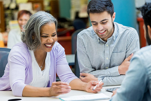 A woman thinking about her future